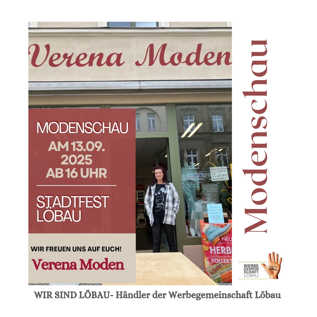 Fashion-Highlight am Samstag beim Stadtfest!