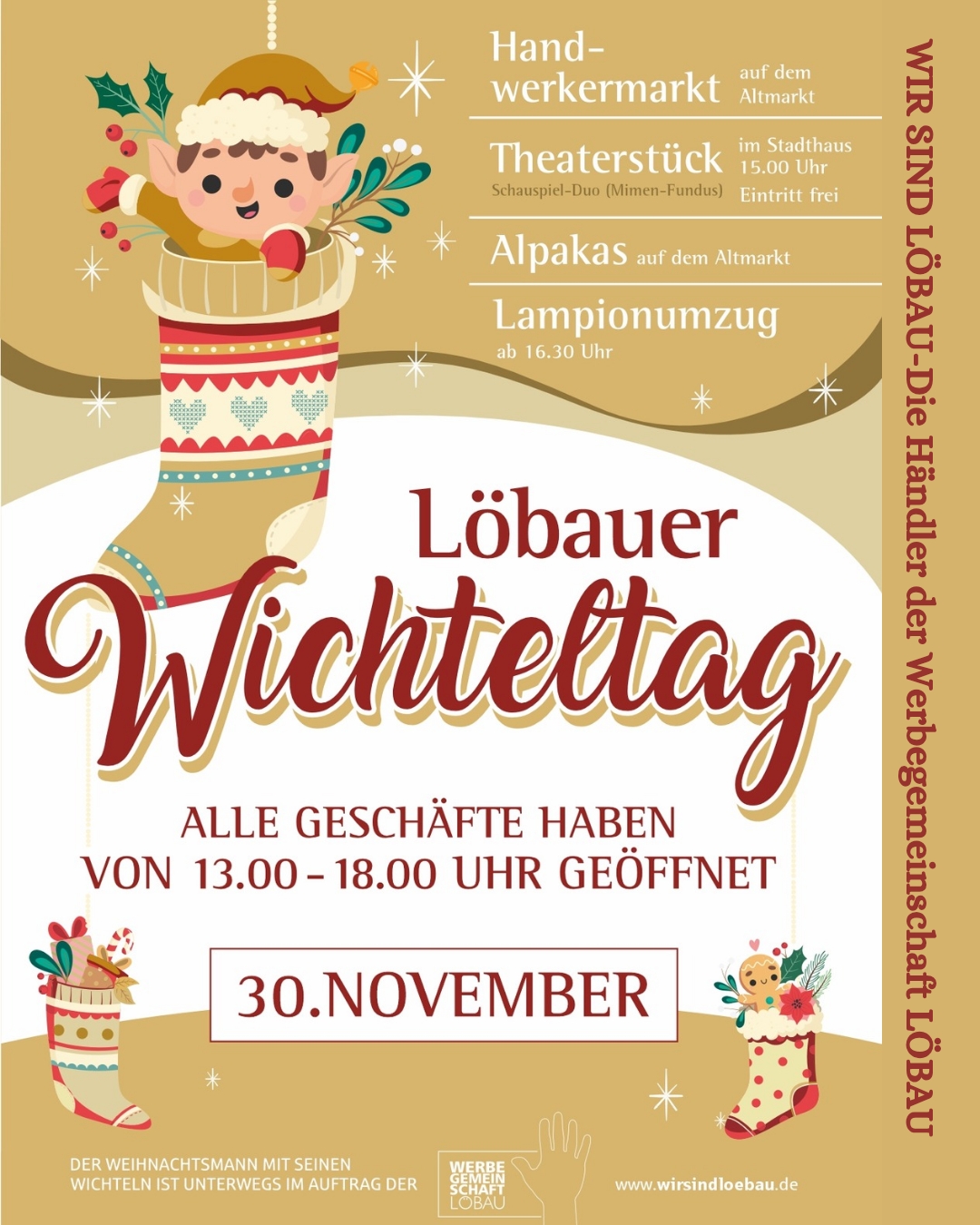 Der Löbauer Wichteltag steht vor der Tür!